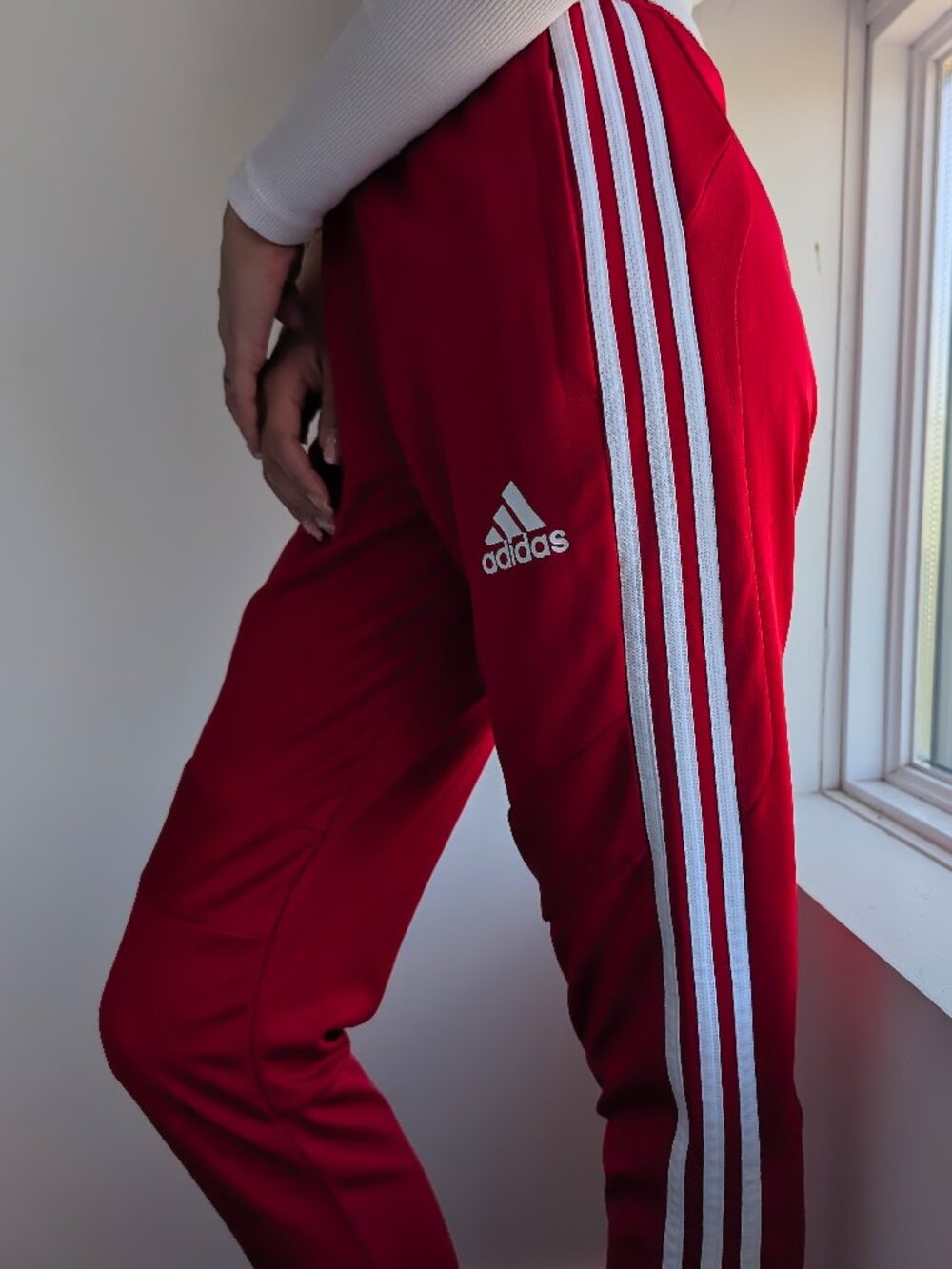 Adidas Red Track Pants